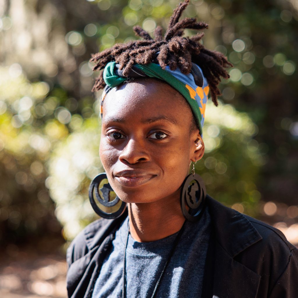 Akua Page, Co-founder of the Geechee Experience and cultural activist.
