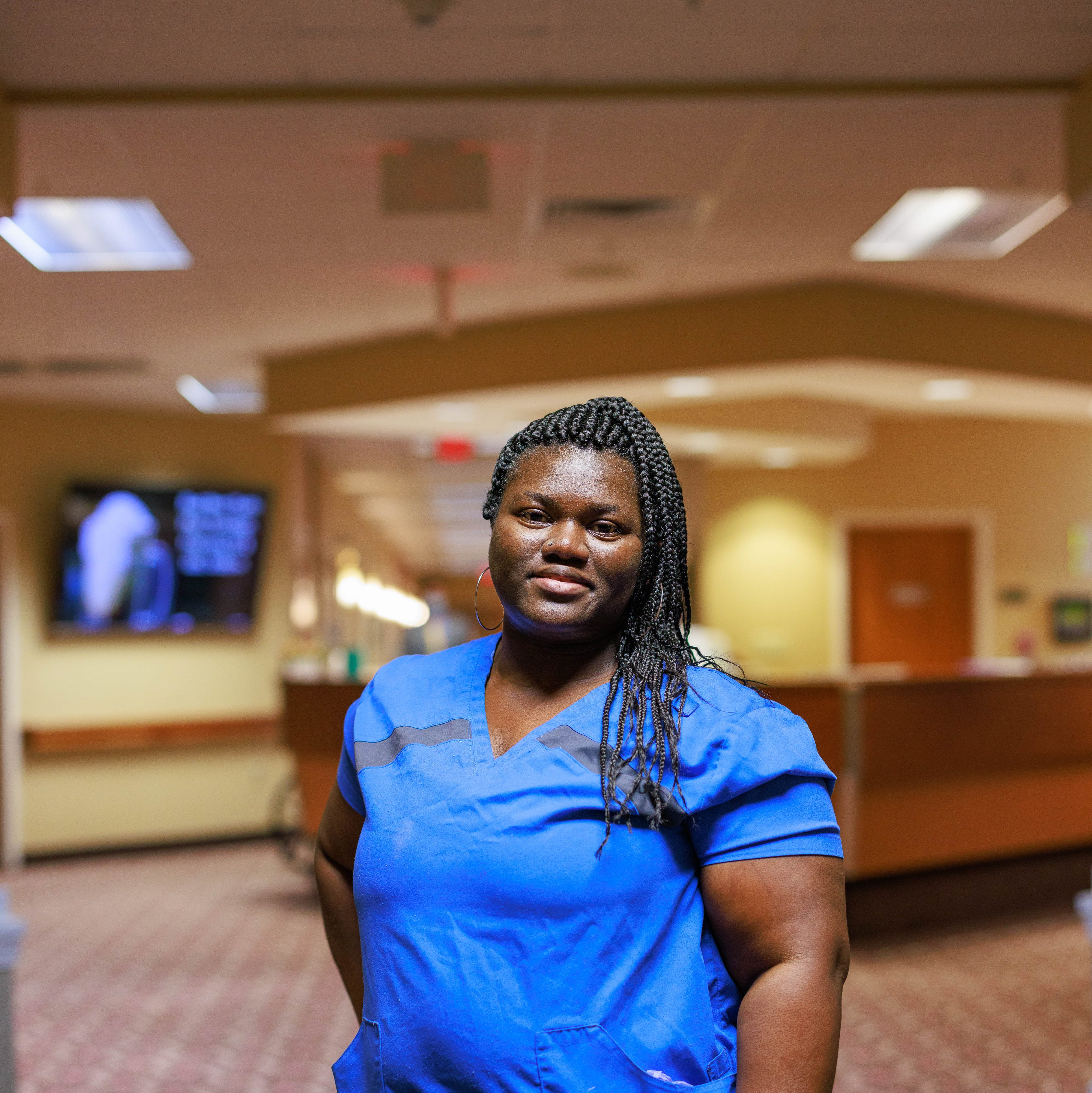 Nurse participating in the Antioch Education Center Nursing program