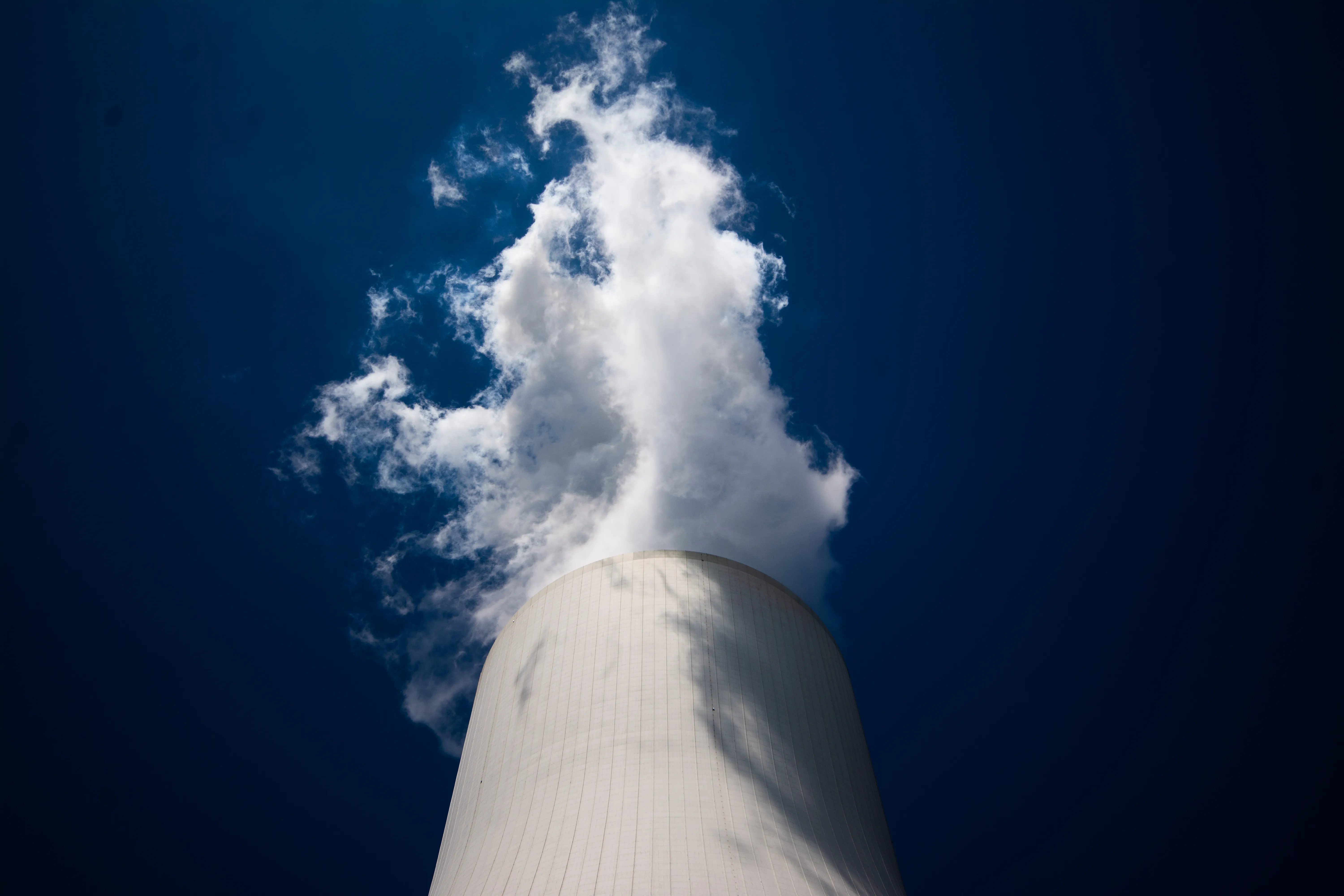 general view of Walsum coal power plant is seen in Dusiburg, Germany on June 22, 2022 as German plans to use coal instead gas for power generation to cope with reduced flowing gas from Nord Stream pipeline. (Photo by Ying Tang/NurPhoto)NO USE FRANCE