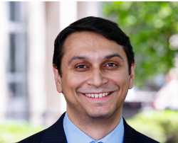 Sanjay Patnaik at the HBS campus in Boston April 19, 2011Photographer: Neal Hamberg