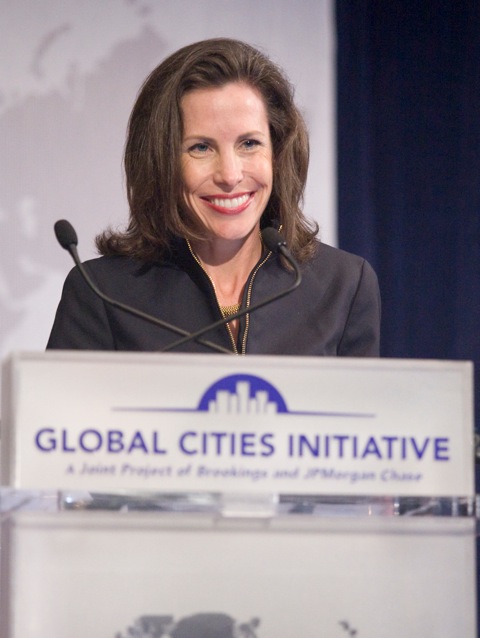 Gina Luna, chairman of JPMorgan Chase for Houston, at GCI Houston