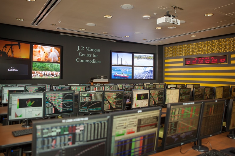 Commodities and Finance lab at the J.P. Morgan Center for Commodities at the University of Denver Business School.