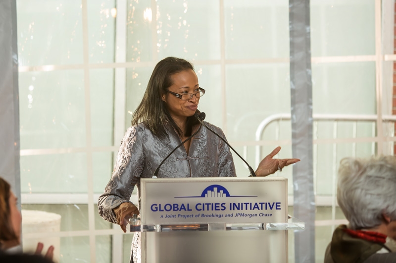 Dalila Wilson-Scott, Managing Director of Global Philanthropy for the JPMorgan Chase Foundation