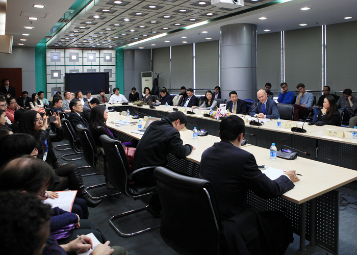 Pascal Lamy at Tsinghua University