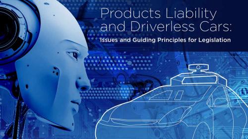 Products Liability and Driverless Cars