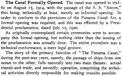 Panamacanalopens