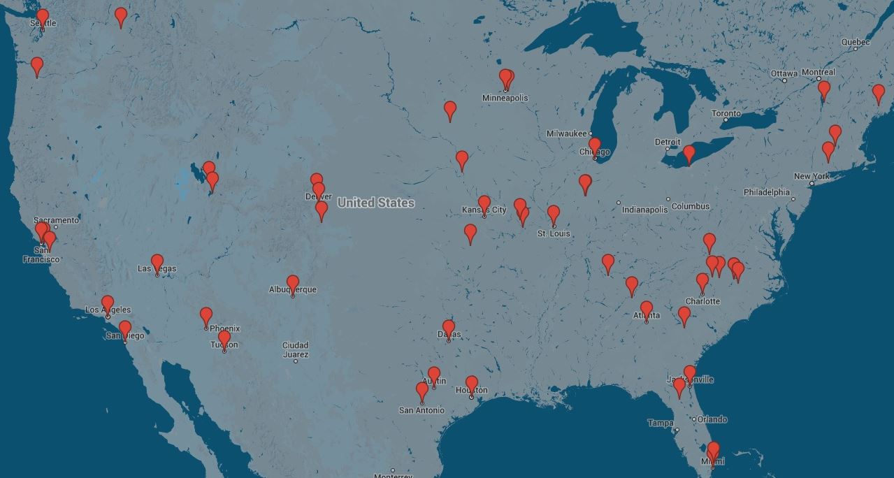 Gigabit Map