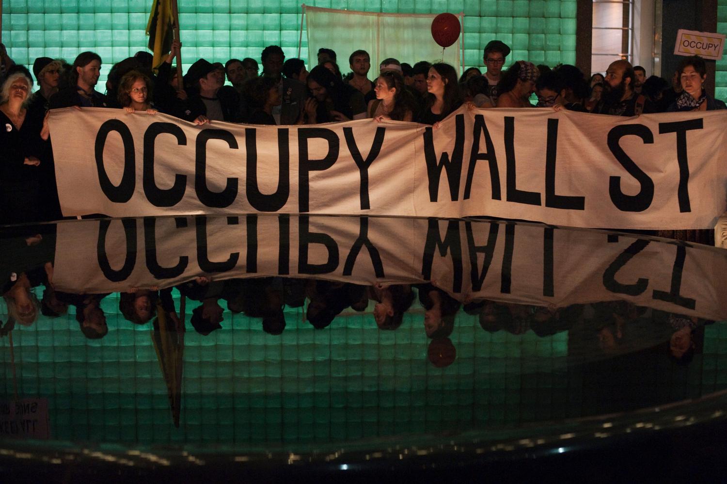 Occupy Wall Street demonstrators.