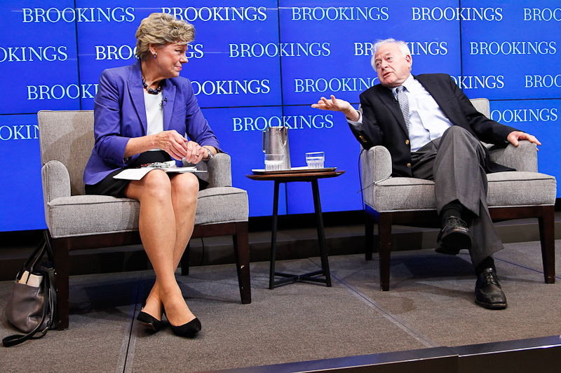 Steve Hess and Cokie Roberts