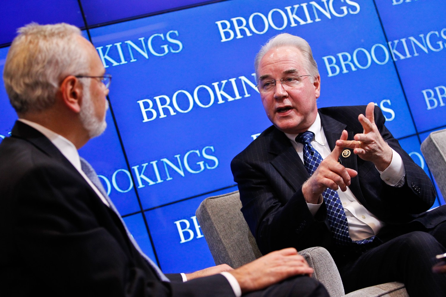 House Budget Committee Chairman Tom Price at Brookings (2016)