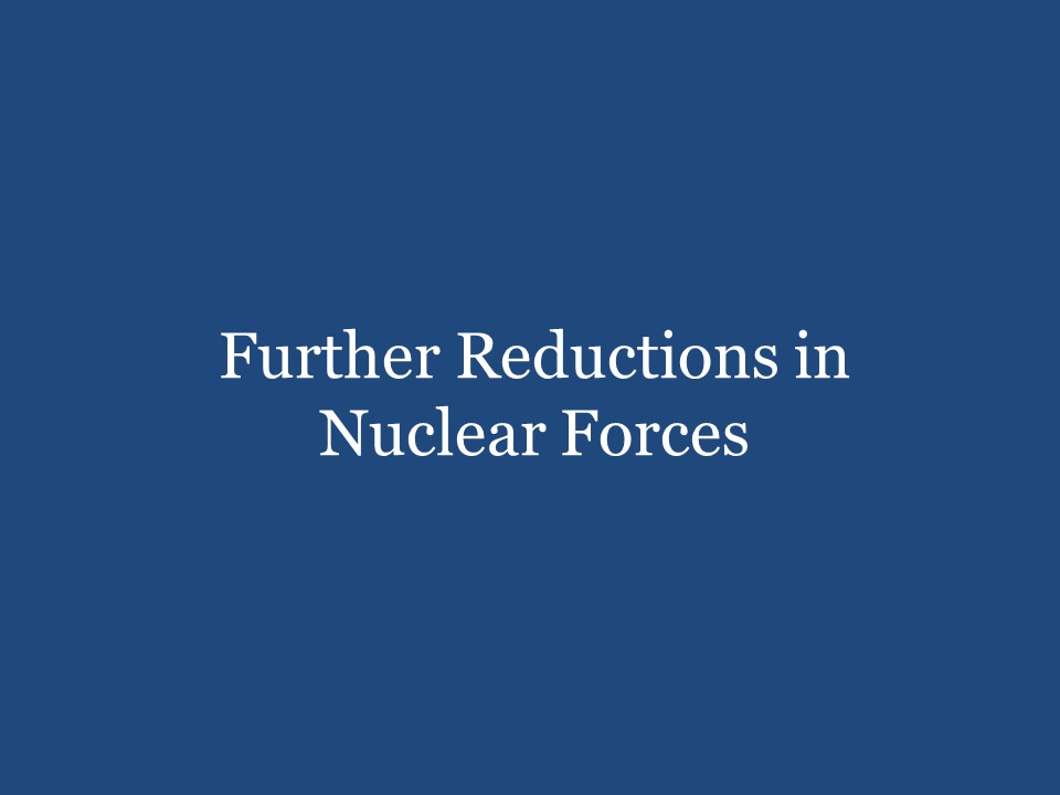 Further Reductions in Nuclear Forces
