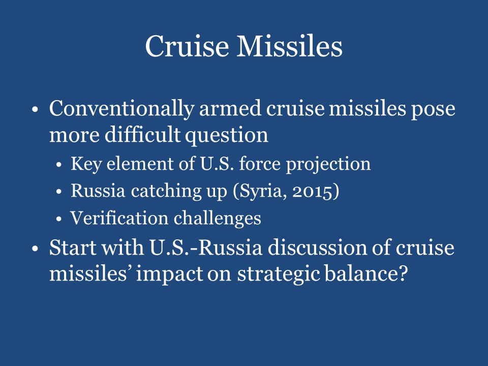 Cruise Missiles