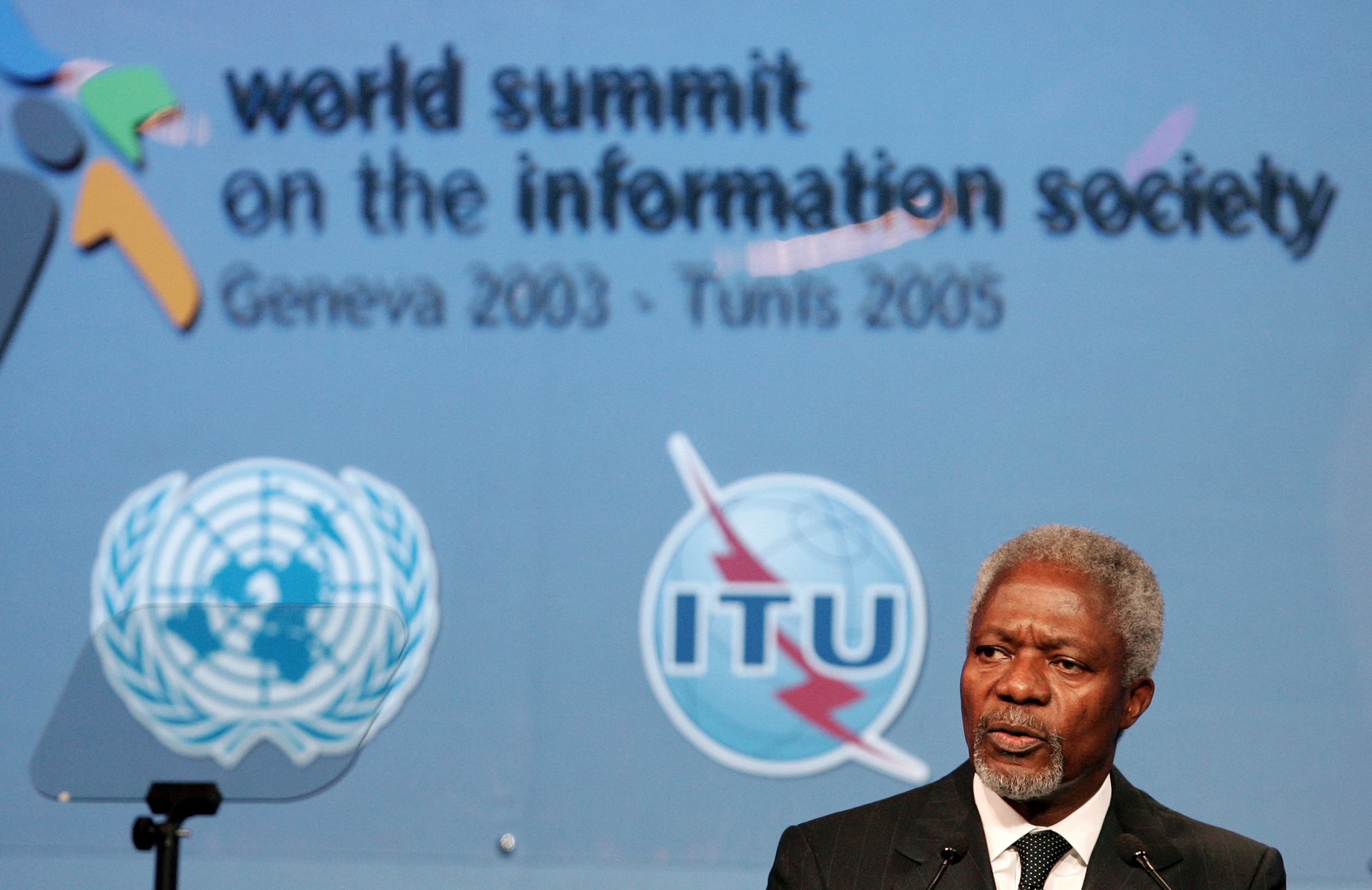 Asserting American leadership in shaping the global information society ...