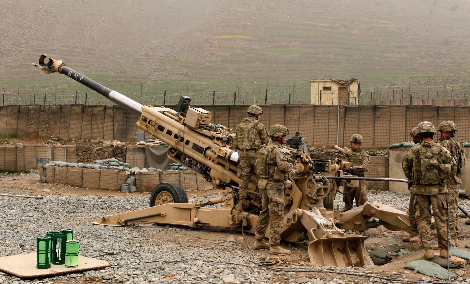 Army field artillery piece