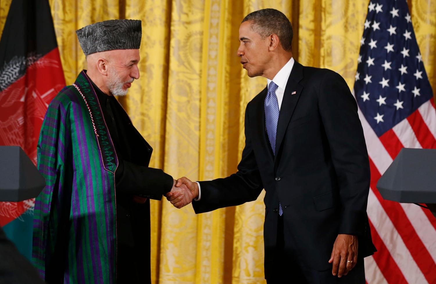 Karzai and Obama