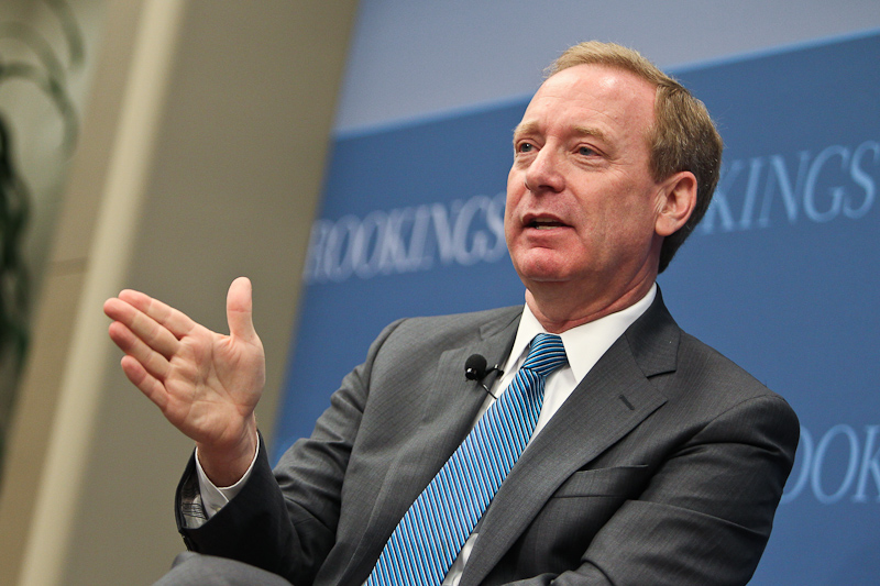 Microsoft’s Brad Smith Calls on Congress to Protect Citizen and Consumer Privacy