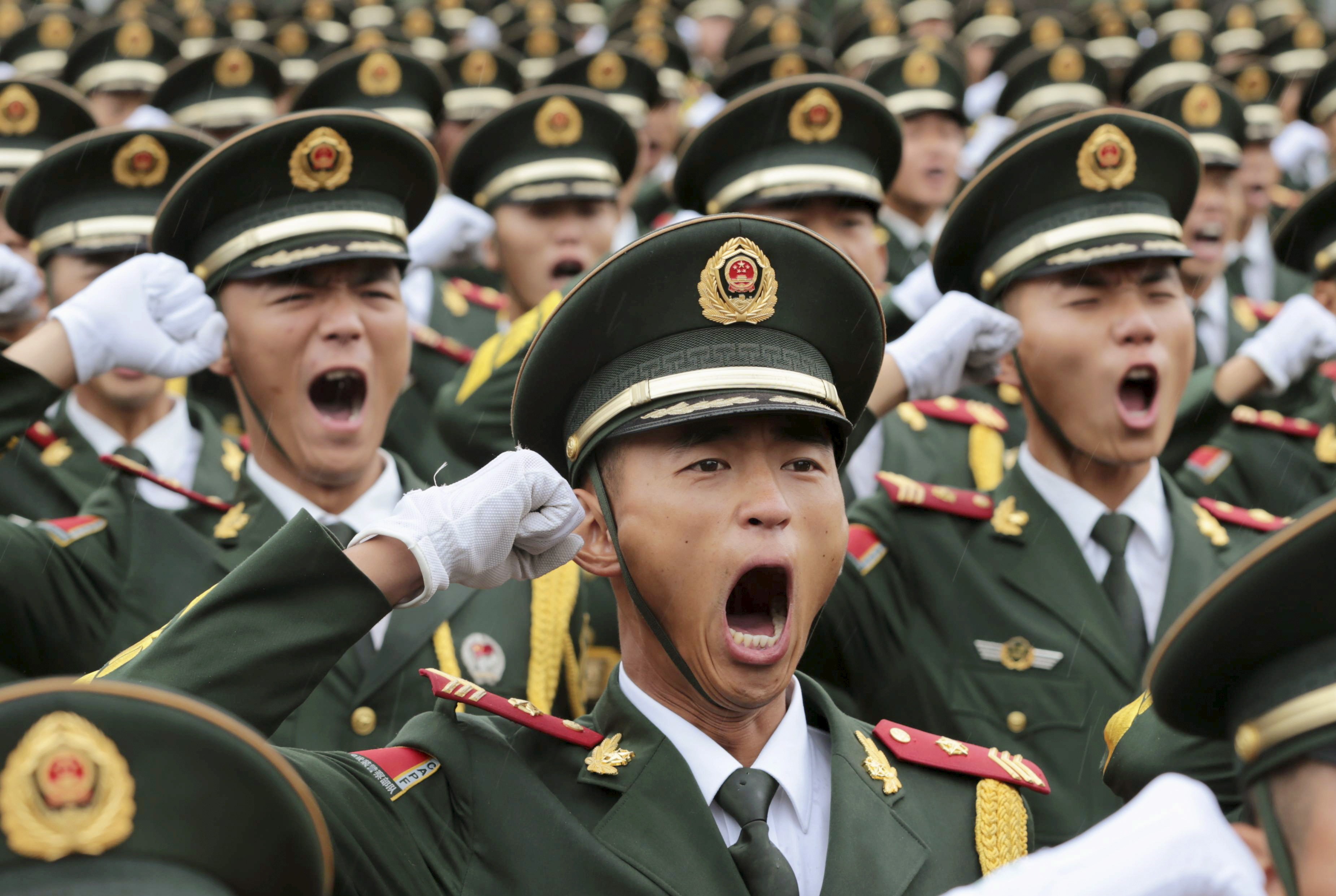 Pomp and circumstance in Beijing: The Chinese military flexes its ...