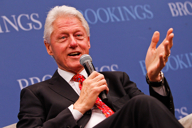President Bill Clinton at Robert S. Brookings President’s Lecture: “There’s a Lot of Good Going on in this World”