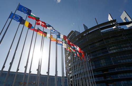 European parliament building