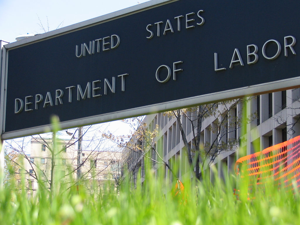 The United States Department of Labor (Flickr/thousandshipz/Creative Commons).