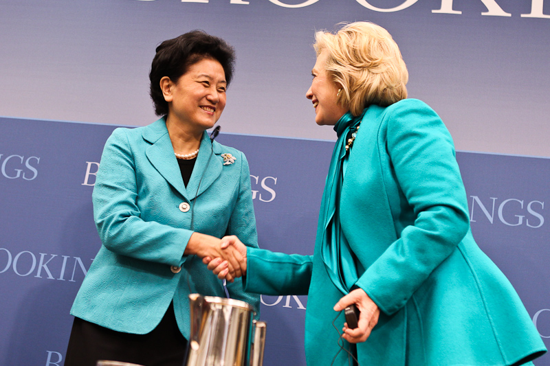 Hillary Clinton and Liu Yandong on Early Childhood Development in China and the United States