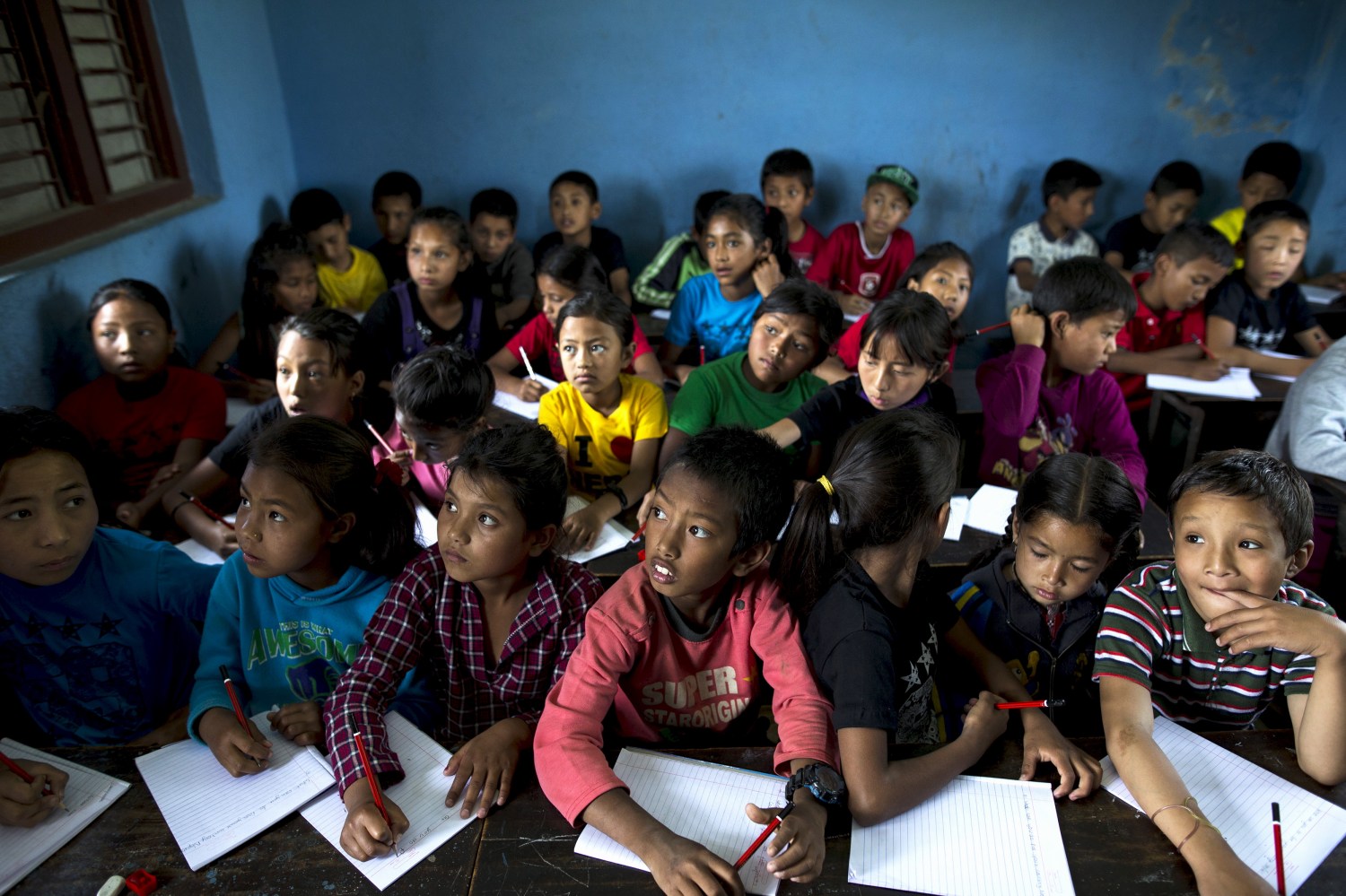 Classroom in Nepal