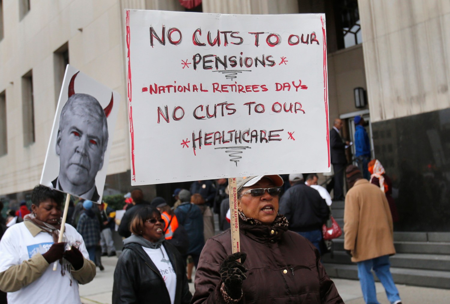 Pensions sign