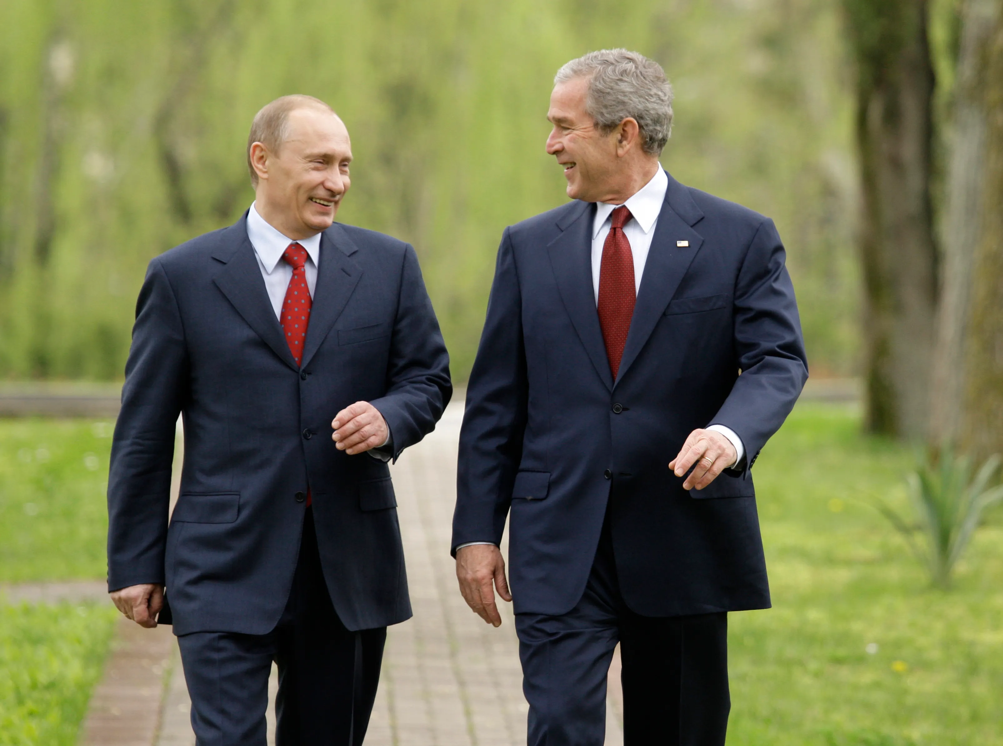 George W. Bush Was Tough on Russia? Give Me a Break.