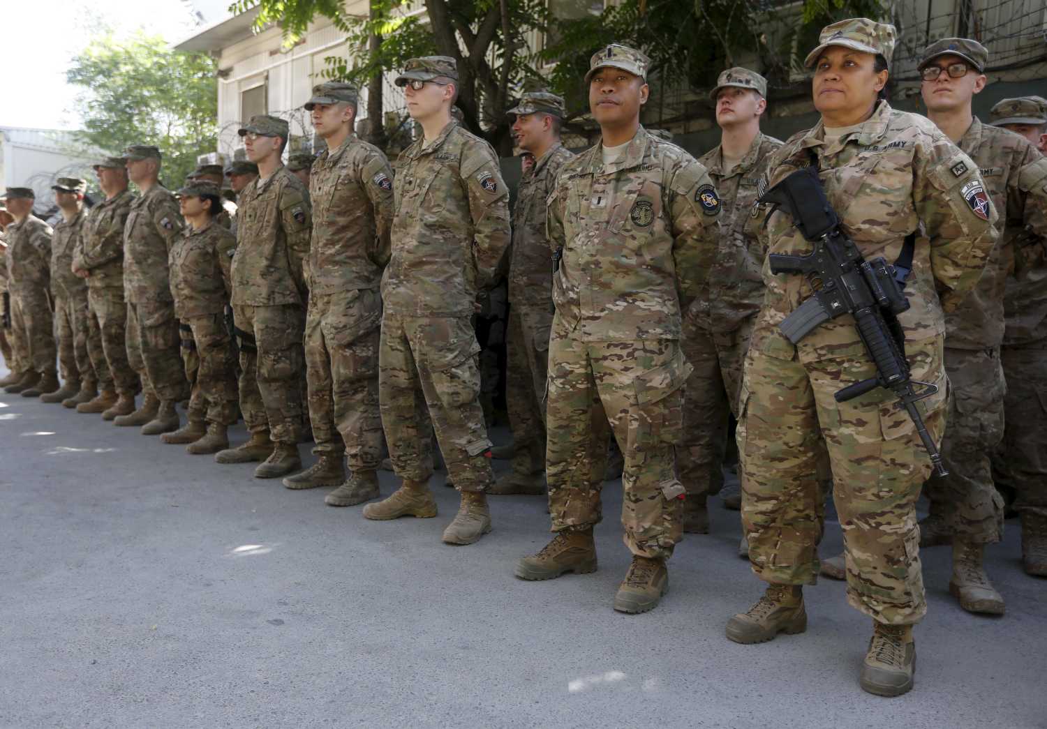 US soldiers in Afghanistan