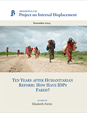 29 ten years humanitarian reform idps ferris