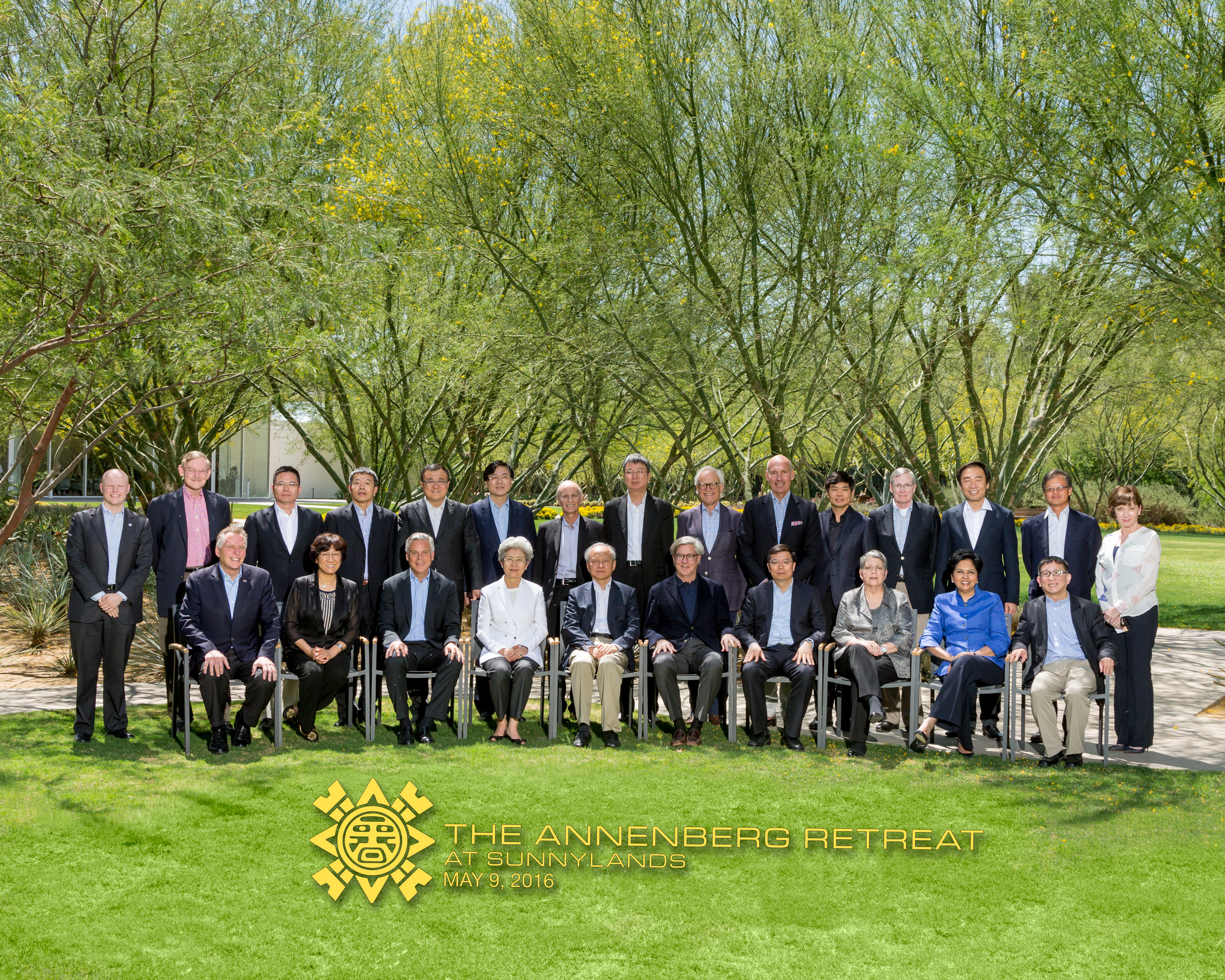 U.S.-China Leaders Forum family photo