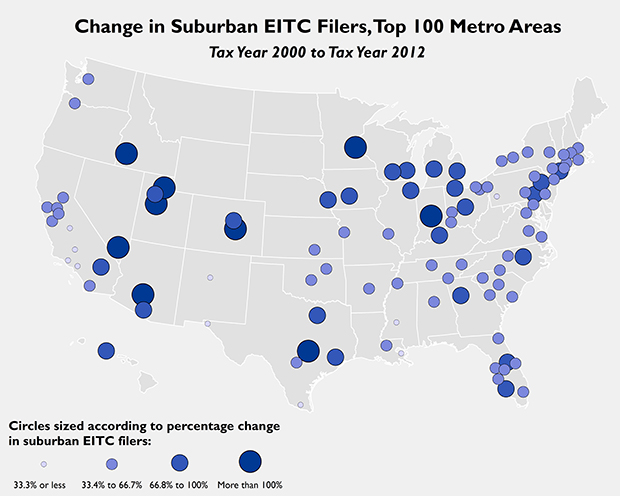 Suburban Change Map