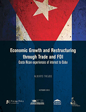 cobertura crecimiento económico comercio IED costa rica cuba trejos