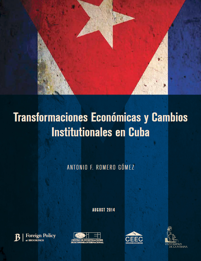 economictransformationinstitutionalchangecubaromerocover