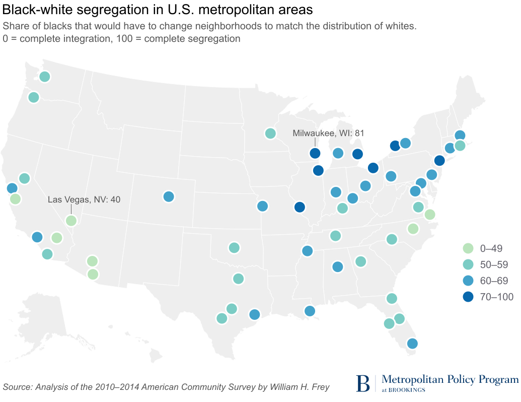 frey segregation index map