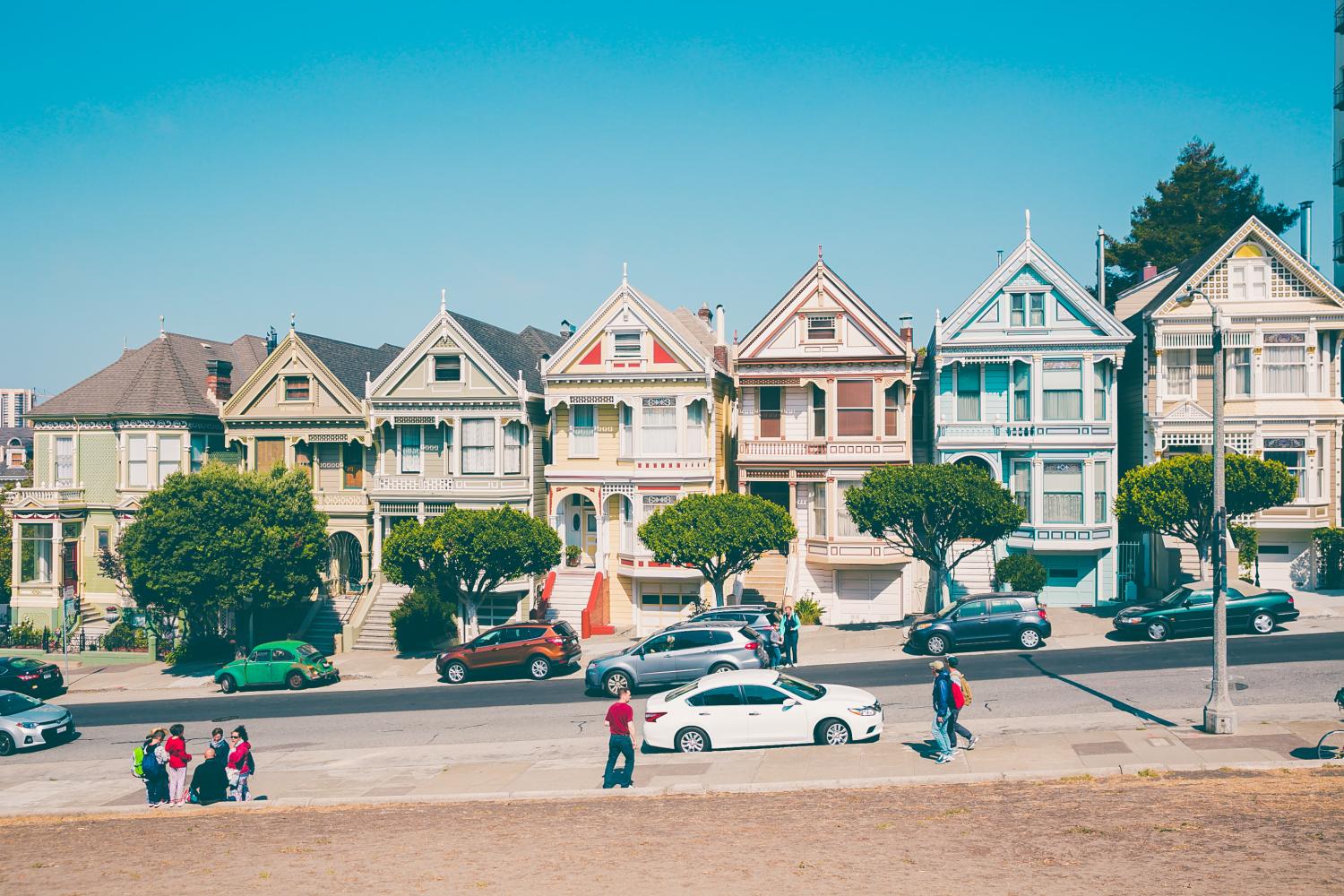 row of homes