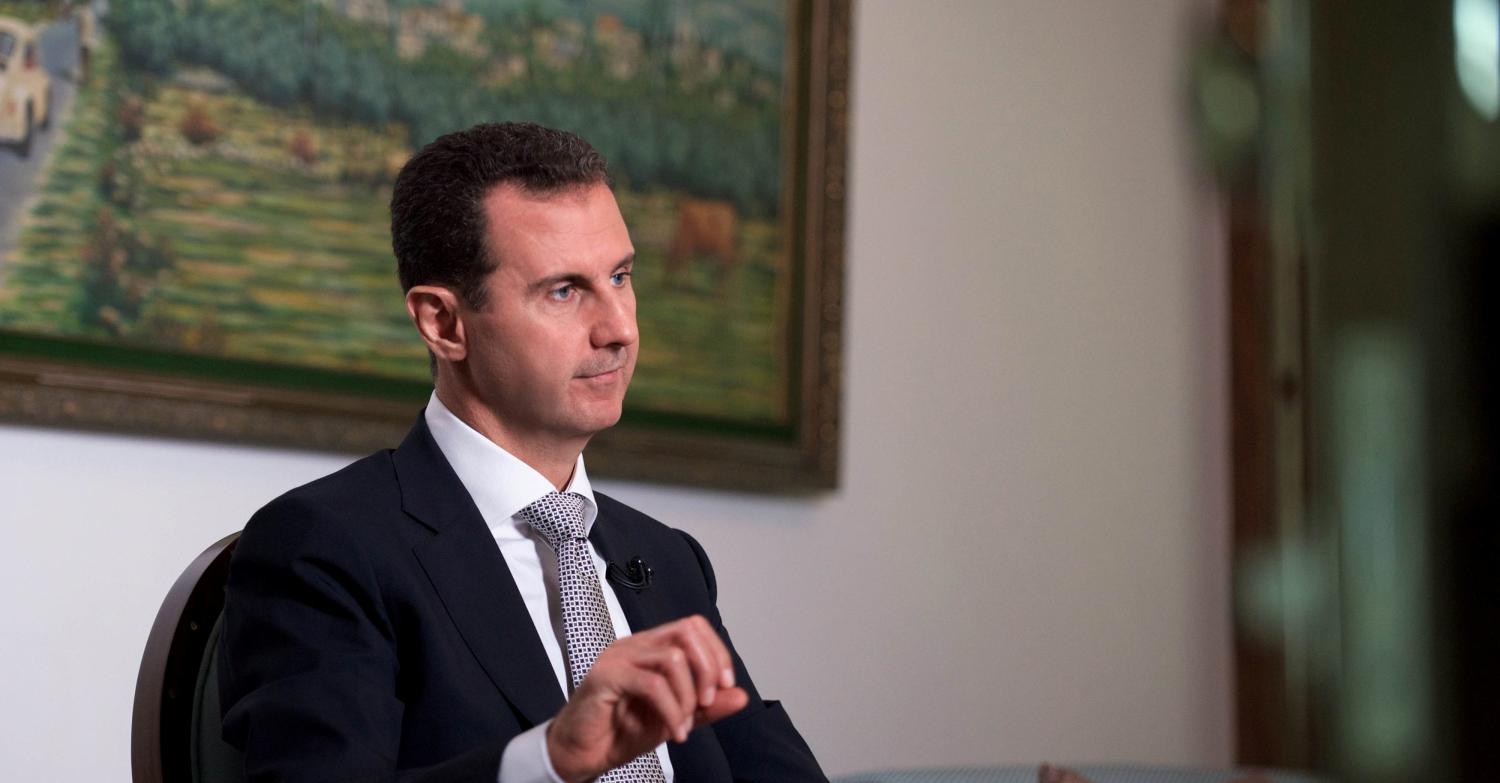 Syria's President Bashar al-Assad speaks during an interview with a Cuban news agency in this handout picture provided by SANA on July 21, 2016. SANA/Handout via REUTERS ATTENTION EDITORS - THIS PICTURE WAS PROVIDED BY A THIRD PARTY. REUTERS IS UNABLE TO INDEPENDENTLY VERIFY THE AUTHENTICITY, CONTENT, LOCATION OR DATE OF THIS IMAGE. FOR EDITORIAL USE ONLY. - RTSJ1BS