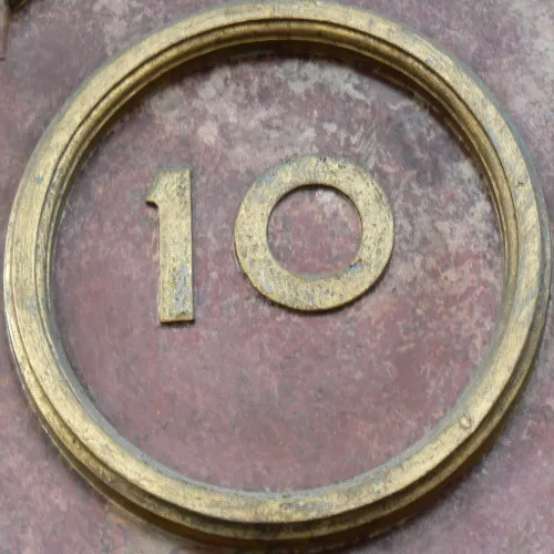 Image showing the number 10