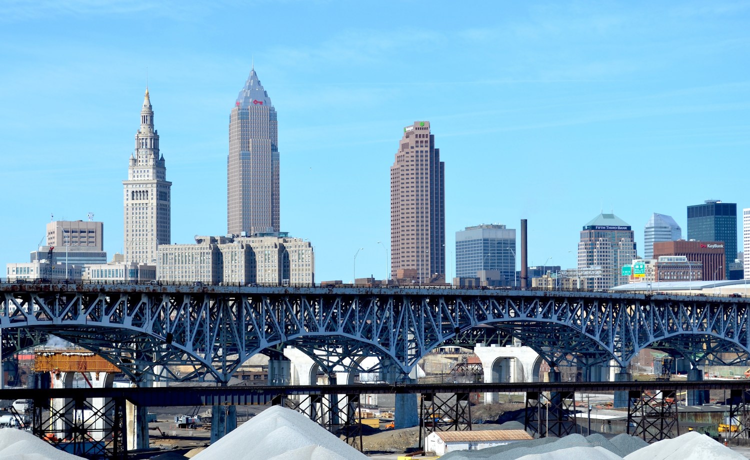 WIKIMEDIA COMMONS/Aeroplanepics0112 - Downtown Cleveland as viewed from The Tremont neighborhood, March 10, 2012.