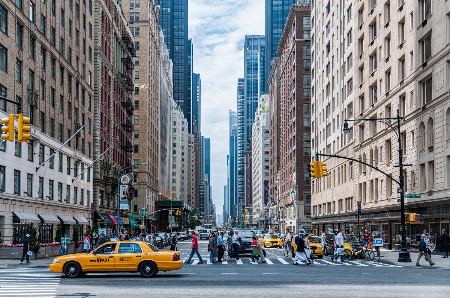 New York street corner