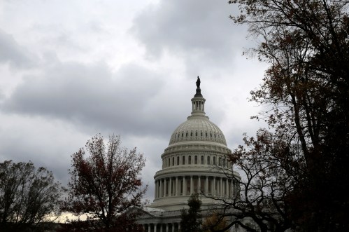 The U.S. Capitol is seen the day after the election of Donald Trump in the U.S. presidential election. Events in 2017, such as major tax changes, threaten to make the economic outlook even worse than it already is.