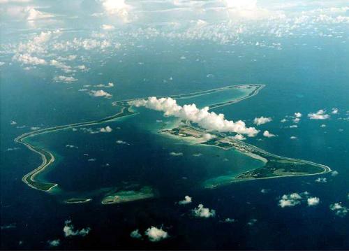 UNDATED FILE PHOTO, Diego Garcia in the Indian Ocean. RTXLL8Z