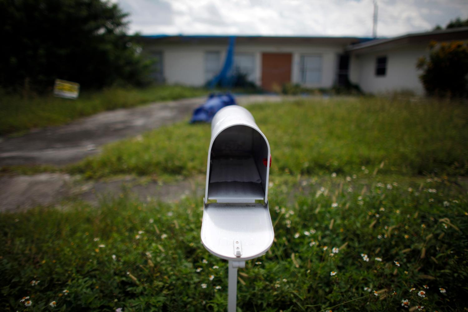 An empty mailbox