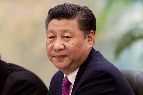 China's President Xi Jinping looks on during a meeting with Laos' Prime Minister Thongloun Sisoulith (not seen) at the Great Hall of the People in Beijing, China, December 1, 2016. REUTERS/ Nicolas Asouri/Pool - RTSU5K1