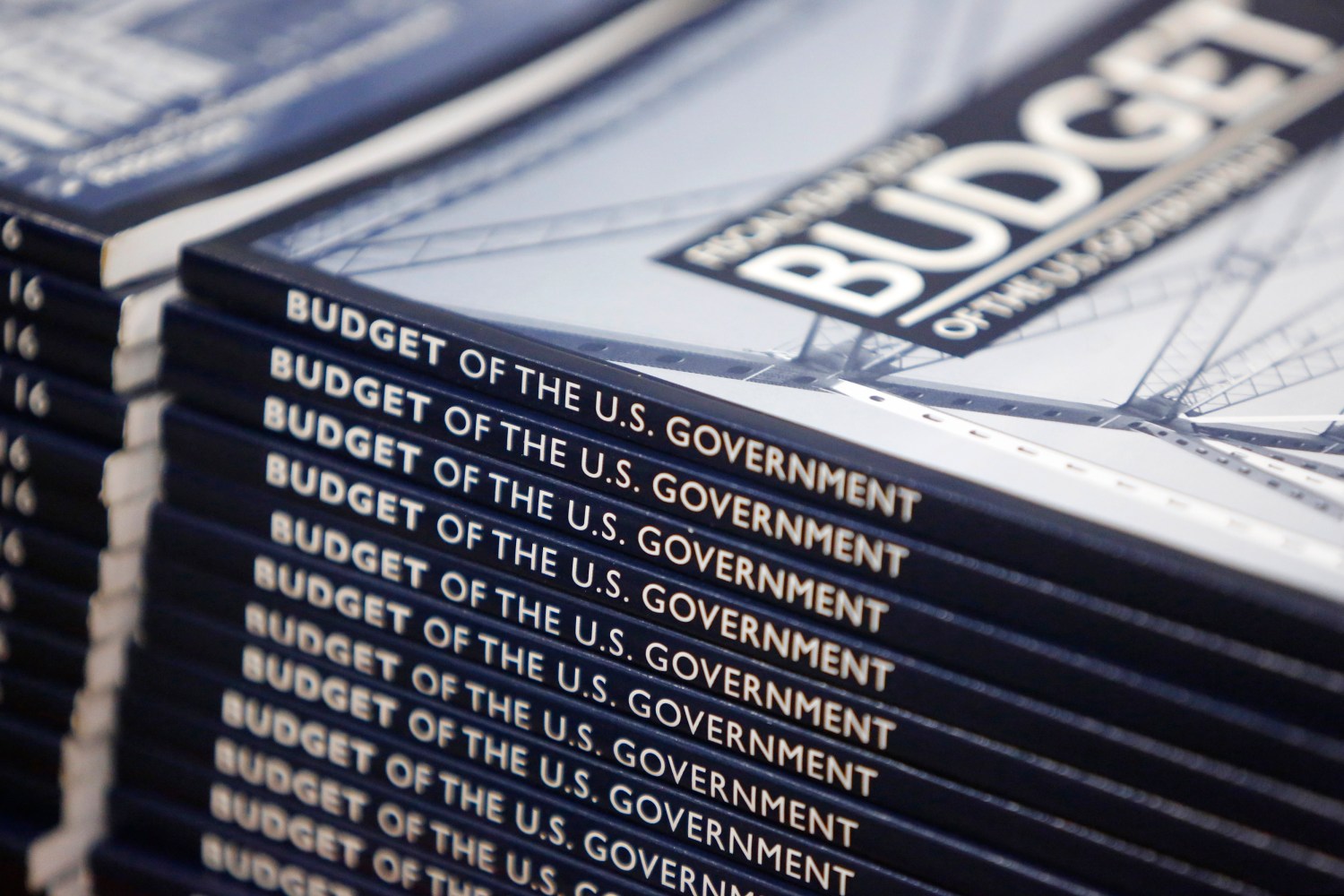 Copies of the 2016 U.S. Government budget