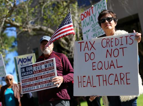 ACA repeal protest sign