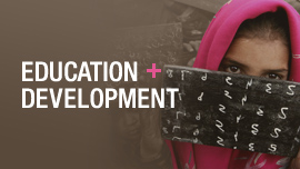 Education plus Development blog banner