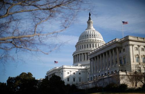 A general view of the U.S. Capitol building in Washington