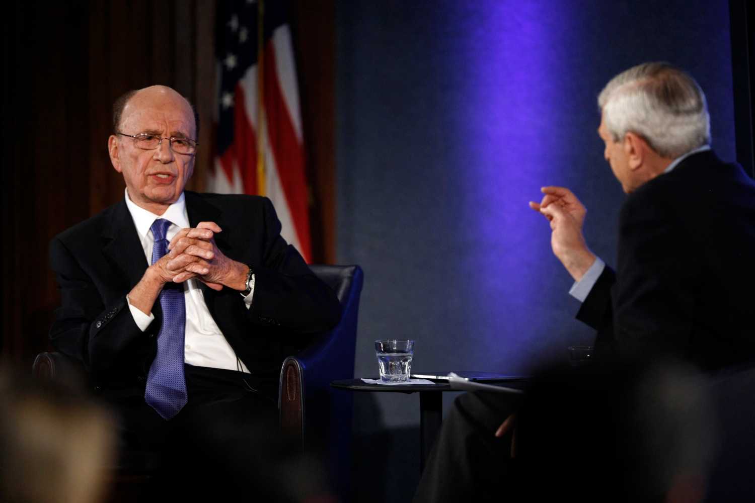 Rupert Murdoch discusses "the future of journalism" at the National Press Club in Washington