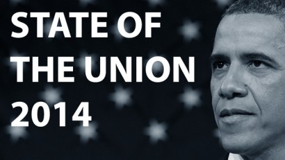 U.S. President Obama delivers his State of the Union address to a joint session of Congress on Capitol Hill in Washington